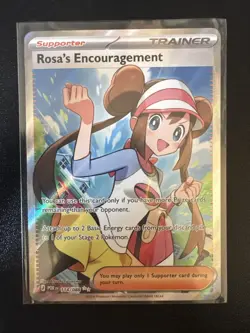Rosa’s Encouragement - 114/088 - Perfect Order - Full Art - Pokemon - NM - Image 1