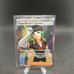 Pokemon TCG Team Rockets Proton 227/182 Full Art Sv10: Destined Rivals - Image 1