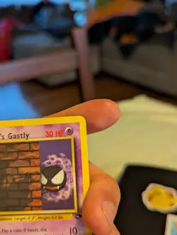 Pokemon TCG Sabrina's Gastly Gym Challenge Unlimited Common - Image 2