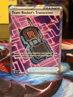 Team Rocket's Transceiver 263/217 Mega Evolution Ascended Heroes Pokemon TCG - Image 1