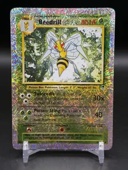 Beedrill 20/110 Legendary Collection Reverse Holo Rare English Pokemon WOTC LP - Image 1