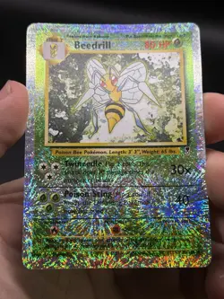 Beedrill 20/110 Legendary Collection Reverse Holo Rare English Pokemon WOTC LP - Image 3