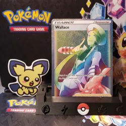 Pokemon - Wallace (Secret) - 208/195 - SWSH12: Silver Tempest - MINT / NM - Image 1