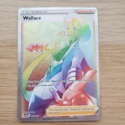 Pokemon - Wallace (Secret) - 208/195 - SWSH12: Silver Tempest - MINT / NM - Image 2