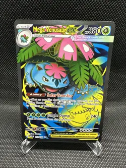 Pokemon TCG Mega Venusaur EX 155/132 Ultra Rare Mega Evolution English - Image 1