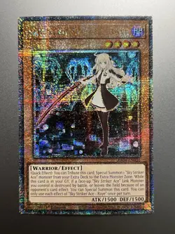 Yugioh - Sky Striker Ace - Raye Quarter Century Secret Rare RA04-EN026, NM - Image 1