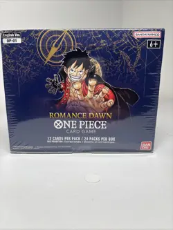 One Piece Romance Dawn OP-01 ENGLISH Booster Box Sealed (White Bottom) - Image 1