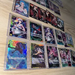 One Piece TCG Bundle Japanese Cards Vivi, Law, Nico, Nami, perona mixed sets - Image 2