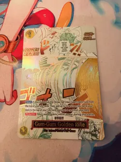 Gum-Gum Golden Rifle R-P OP15-116 Adventure KAMI’s Island ONE PIECE Alt - Image 1