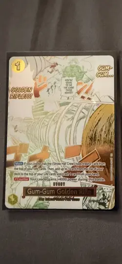 Gum-Gum Golden Rifle R-P OP15-116 Adventure KAMI’s Island ONE PIECE Alt - Image 3