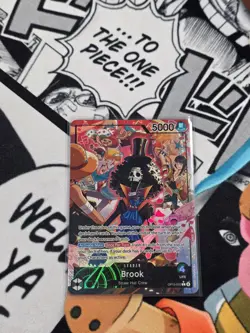 One Piece Brook OP15-022 ALT ART LEADER Adventure On Kami’s Island OP15-EB04 - Image 2