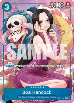 ***FOIL Boa Hancock (Alternate Art) (OP13)*** One Piece Kid Icarus - Image 1