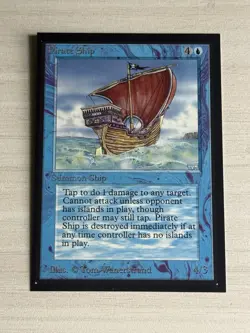 MTG International Collector's Edition - Pirate Ship - Never Played - Mint - Image 1