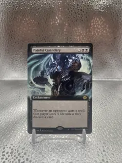WotC The Brothers War Painful Quandary (Extended Art) (R) NM - Image 1