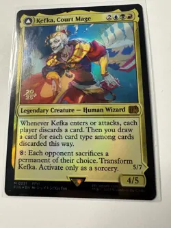 Kefka, Court Mage (PRE-RELEASE) ✅ Final Fantasy ✅ Magic The Gathering (mtg) - Image 1