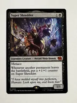 Magic The Gathering - Teenage Mutant Ninja Turtles - Super Shredder M 0083 - Image 1
