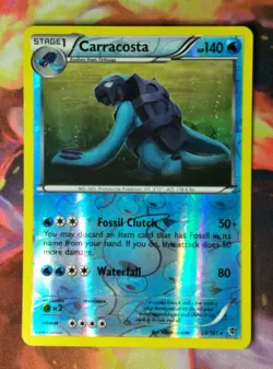 Carracosta 28/101 Reverse Holo MP Plasma Blast 2013 Black White Pokemon Card - Image 1