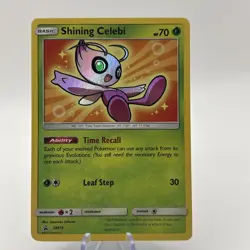 Pokemon TCG Shining Celebi SM79 Black Star Promo NM - Image 1