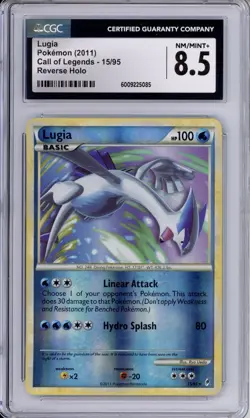 CGC 8.5 Lugia Pokemon Vintage Call of Legends Reverse Holo 15/95 - Image 1