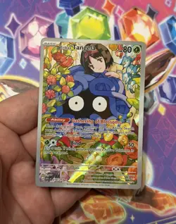 Pokemon TCG Erika’s Tangela 218/217 Ascended Heroes Illustration Rare Mint - Image 1