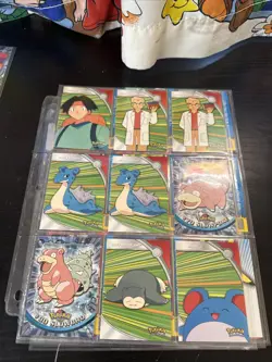 Pokemon Topps Cards 1999 TV Animation Lot Of 198 - Image 4