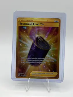 Suspicious Food Tin 080/073 Secret Rare Gold - 2020 Pokemon Champions Path - Image 1