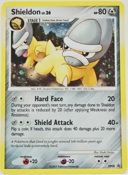 Shieldon DP08 Holo Rare Bleed Error Black Star Diamond & Pearl NM eBay Tracking - Image 3
