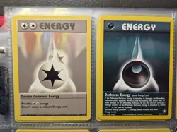 Pokemon Card TCG Base Set Shadowless & Rare Energy 9 Card Lot WOTC LP-NM - Image 2
