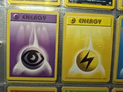 Pokemon Card TCG Base Set Shadowless & Rare Energy 9 Card Lot WOTC LP-NM - Image 5