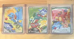 Pokemon 30 anniversary First partner Gen 1 Bulbasaur Charmander Squirtle Mint - Image 1