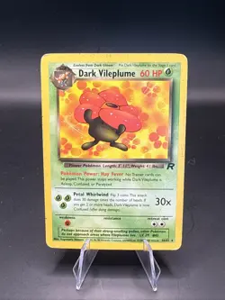Pokemon 1999-2000 Team Rocket Dark Vileplume 30/82 - Image 1