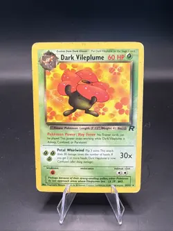 Pokemon 1999-2000 Team Rocket Dark Vileplume 30/82 - Image 2