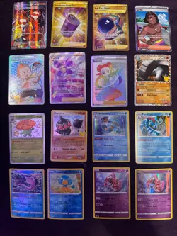 2021 Pokemon Card Collection 16 Gold, Secret, Halo, Or Rev. Must See Pics! - Image 1