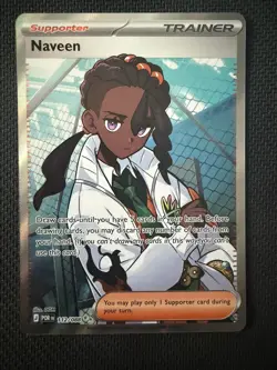 Naveen 112/088 - Perfect Order - Pokemon TCG - Full Art - PACK FRESH MINT - Image 1
