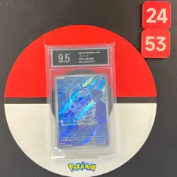 Mantyke AR SV3a-064/062 Pokemon Card Japanese Grade9.5 - Image 1