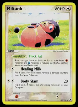 Pokemon Card - Miltank Unseen Forces 42/115 Uncommon - Image 1