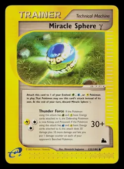 Pokemon Card - Miracle Sphere Gamma Skyridge 131/144 Uncommon - Image 1