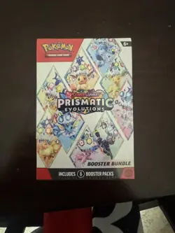 Pokemon TCG: S&V Prismatic Evolutions Booster Bundle (6pks) Factory Sealed - Image 1