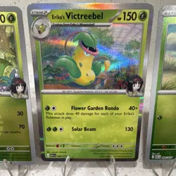 Pokemon TCG Erika's Bellsprout, Weepinbell, Victreebel Ascended Hero’s Card Lot - Image 4