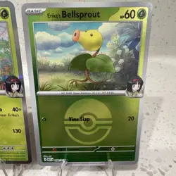 Pokemon TCG Erika's Bellsprout, Weepinbell, Victreebel Ascended Hero’s Card Lot - Image 5
