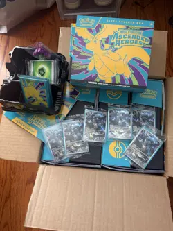NO PACKS Pokemon TCG 6 Ascended Heroes Opened ETBs WITH PROMO CARDS N’S ZEKROM - Image 2