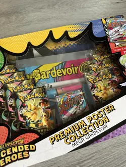 Pokemon TCG Ascended Heroes Premium Poster Collection Mega Gardevoir – Sealed - Image 4
