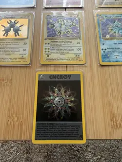 11 Vintage All Halo Pokemon Card Lot Ninetales Persian 1st Edition Magneton - Image 5