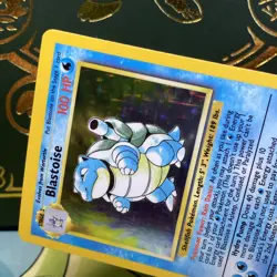 Blastoise 2/102 Base Set Holo Pokemon Card WOTC 1999 Vintage LP + - Image 3