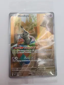 Pokemon TCG: Mimikyu SVP 075 Black Star Promo Holo English Sealed New - Image 1