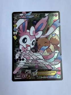 Pokemon Sylveon EX Ultra Rare Full Art Holo Generations RC32/RC32 170 HP Card - Image 1