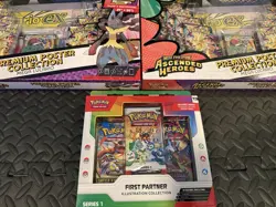 Pokemon TCG Ascended Heroes & First Partner Illustration Collection 3 Boxes - Image 5