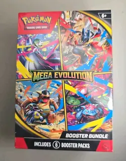 Pokemon Mega Evolution Phantasmal Flames Booster Bundle Factory Sealed - Image 1