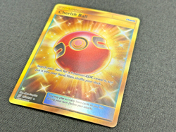 2019 Pokemon Sun & Moon Unified Minds #250 Cherish Ball Full Art Secret Trainer - Image 5