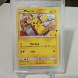 2021 Pokemon Mcdonalds Collection # 25 Pikachu Non Holo PSA 10 Card GEM MINT! - Image 4